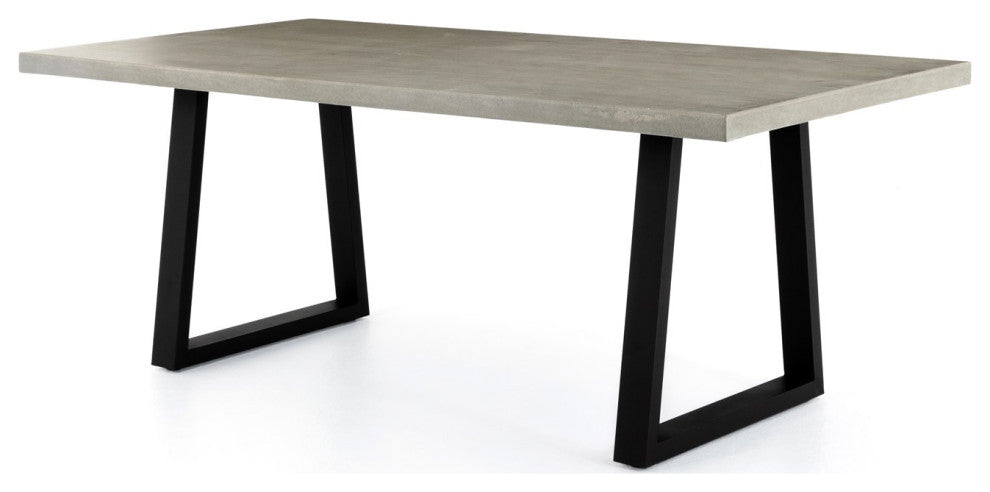 Cyrus Dining Table-79"-Grey