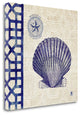 "Sea Shore Square III" By Studio Mousseau, Giclee Print on Gallery Wrap Canvas