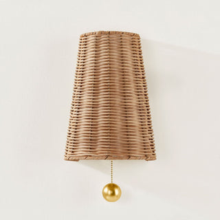 Mitzi Naida Wall Sconce Aged Brass