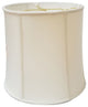 Royal Designs Basic Drum Lampshade, Eggshell, 15x16x16