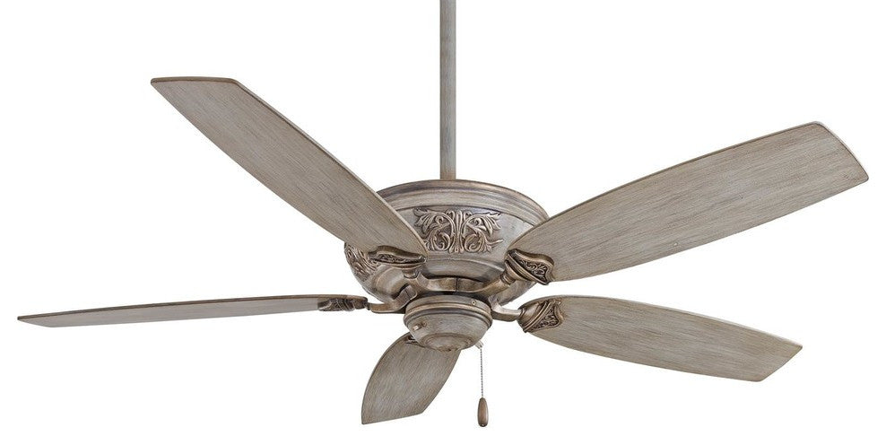 Minka Aire Classica 54" Ceiling Fan With 3-Speed Pull Chain, Driftwood