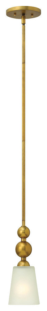 Hinkley Zelda Mini-Pendant Small Pendant, Vintage Brass