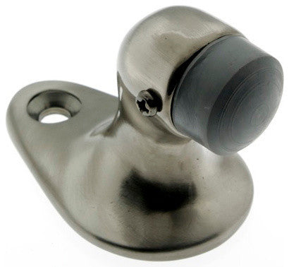 Genuine Solid Brass Small Stop "Gooseneck", Antique Nickel