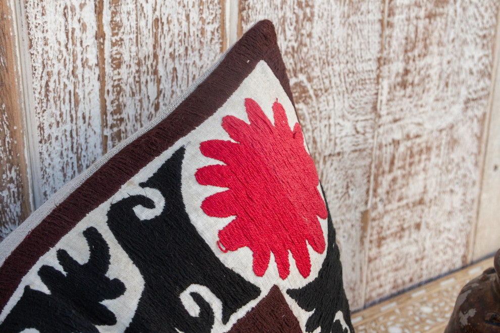 Tahmina Gul Suzani Lumbar Pillow