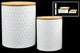 UTC50958 Ceramic Canister Coated White