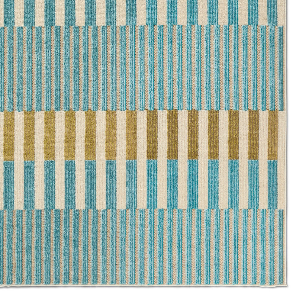 Jaipur Living Nori Geometric Blue Area Rug, 7''6"x9''6"