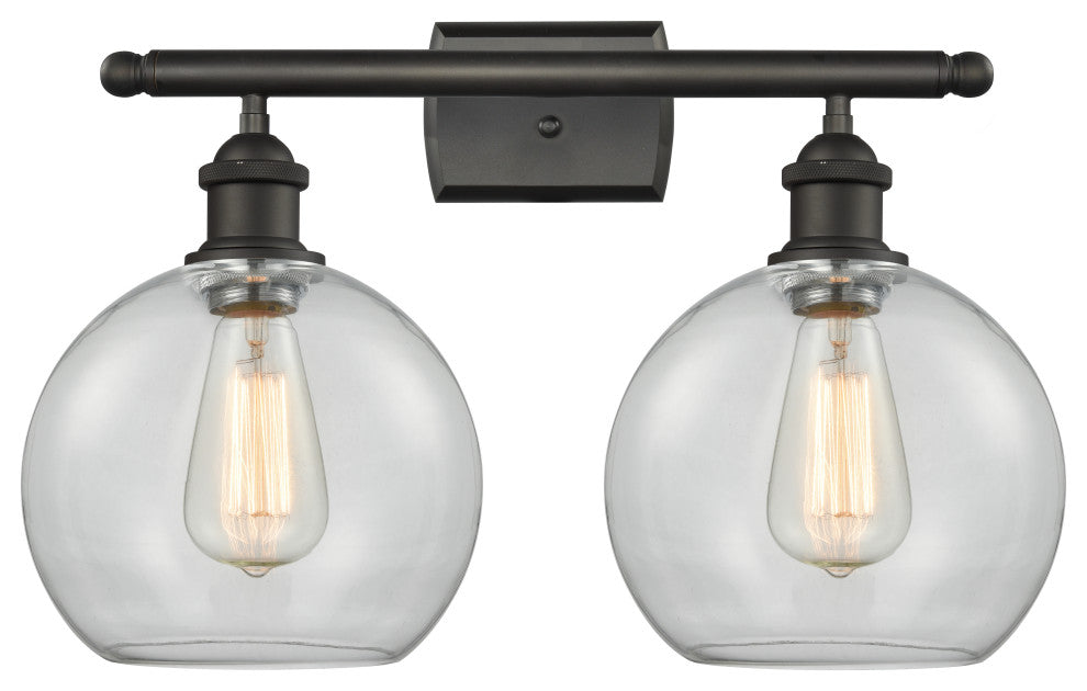 Innovations Lighting 516-2W-OB-G122-8-LED 2 Light 16" Bath Vanity Light