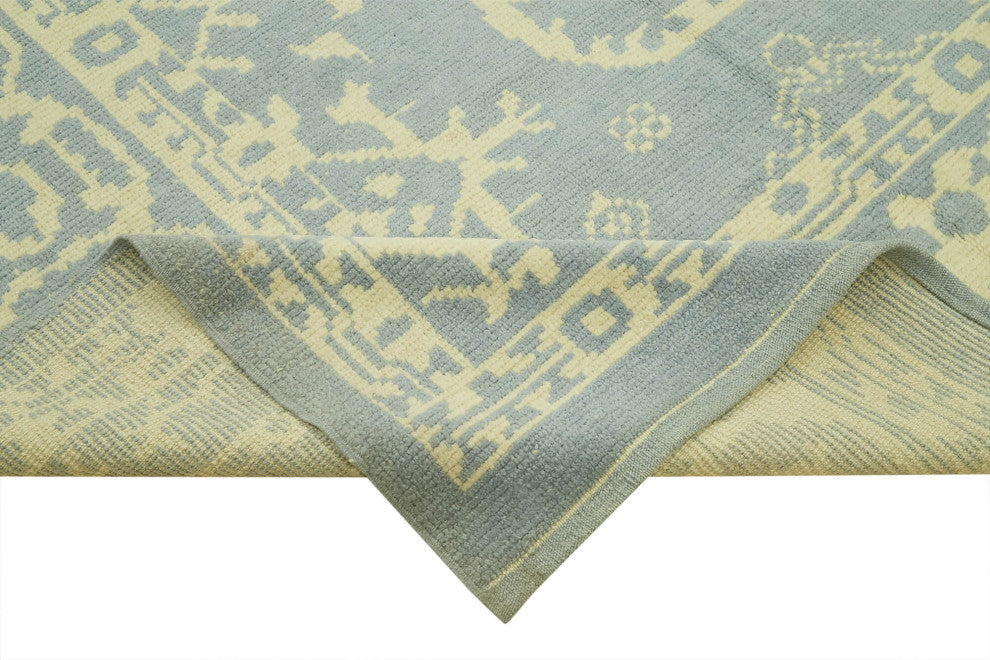 Rug N Carpet - Handmade Unique 7' 9'' x 9' 11'' Moroccan Area Rug
