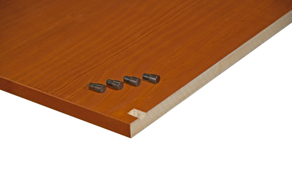 100% Solid Wood Large Shelf for Kyle Wardrobes Only, White