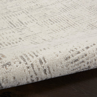 Nourison Elation 2' x 3' Ivory Grey Modern Indoor Area Rug