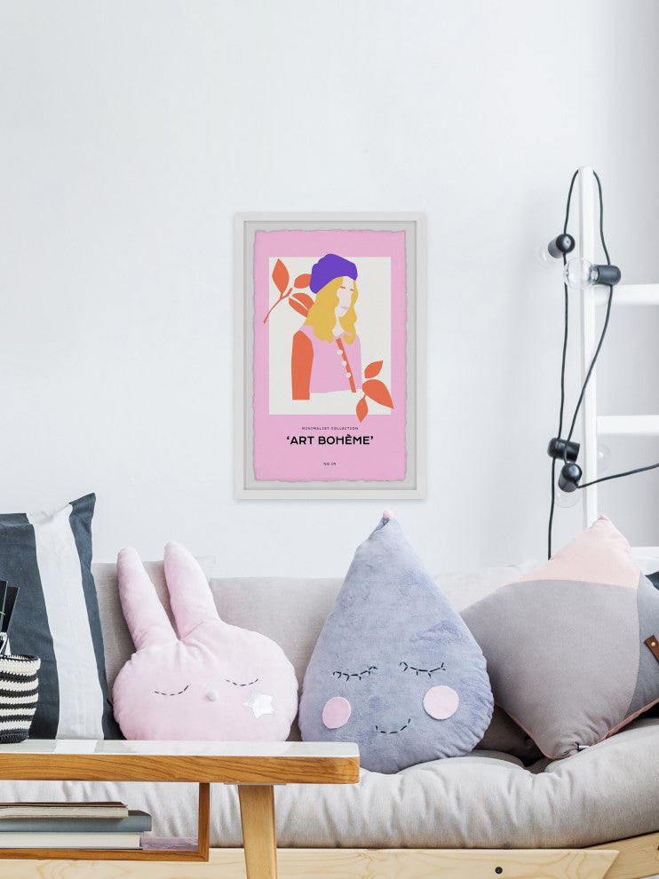 "Bohemian Lifestyle" Framed Painting Print, 8x12