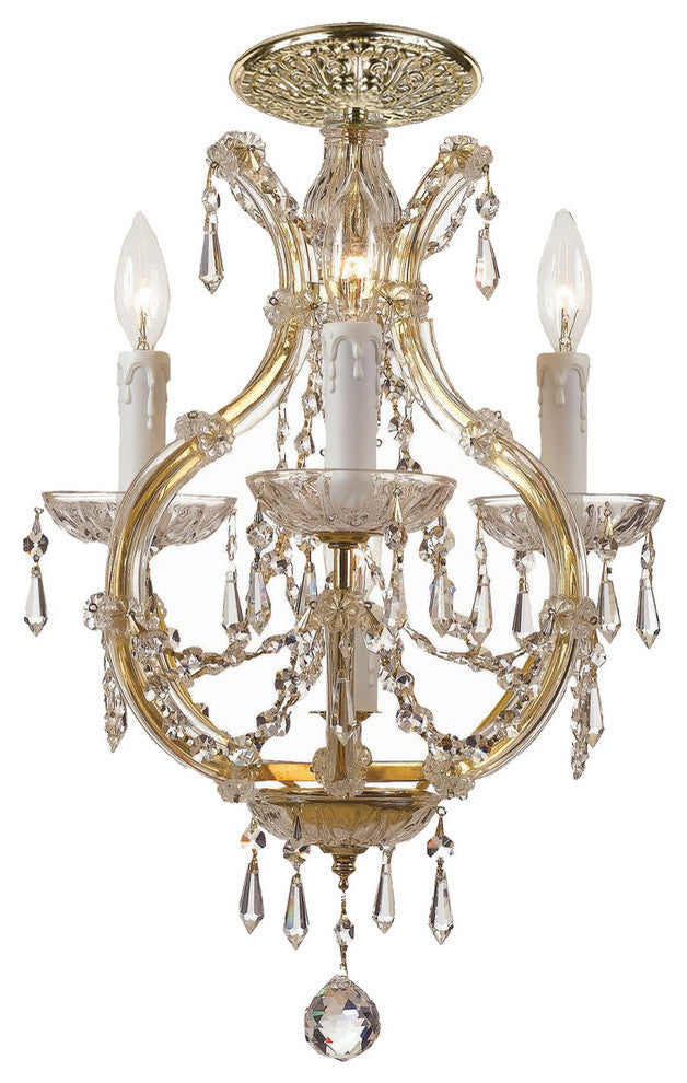 Crystorama Maria Theresa 4-Light Ceiling Mount