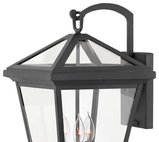 Hinkley Alford Place Lg 20.5" Outdoor LED Wall Mount Lantern, Museum Black
