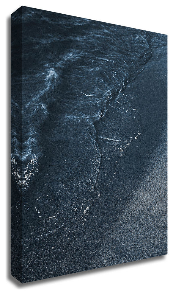 Blue Beach by Design Fabrikken, Print on Canvas, 25"x35"