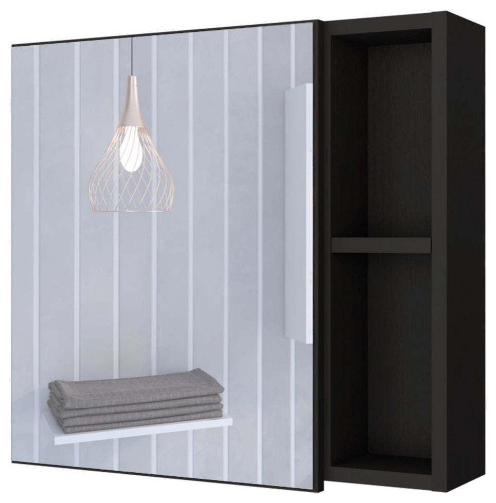 Medicine Cabinet Viking, Bathroom, Black