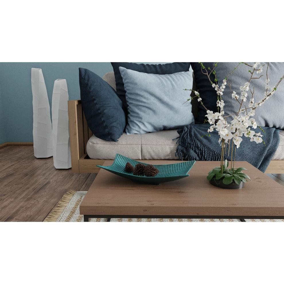 Amalyn Ceramic Tray, Teal
