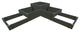Weathered Wood 'Yosemite Falls' 6'x6'x22" Raised Garden Bed, Tri Level Water