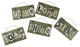 Set of 5 Better Homes and Gardens Inspirational Home Wall Plaques #23582