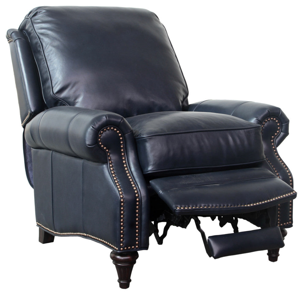 Avery Recliner, Shoreham Blue