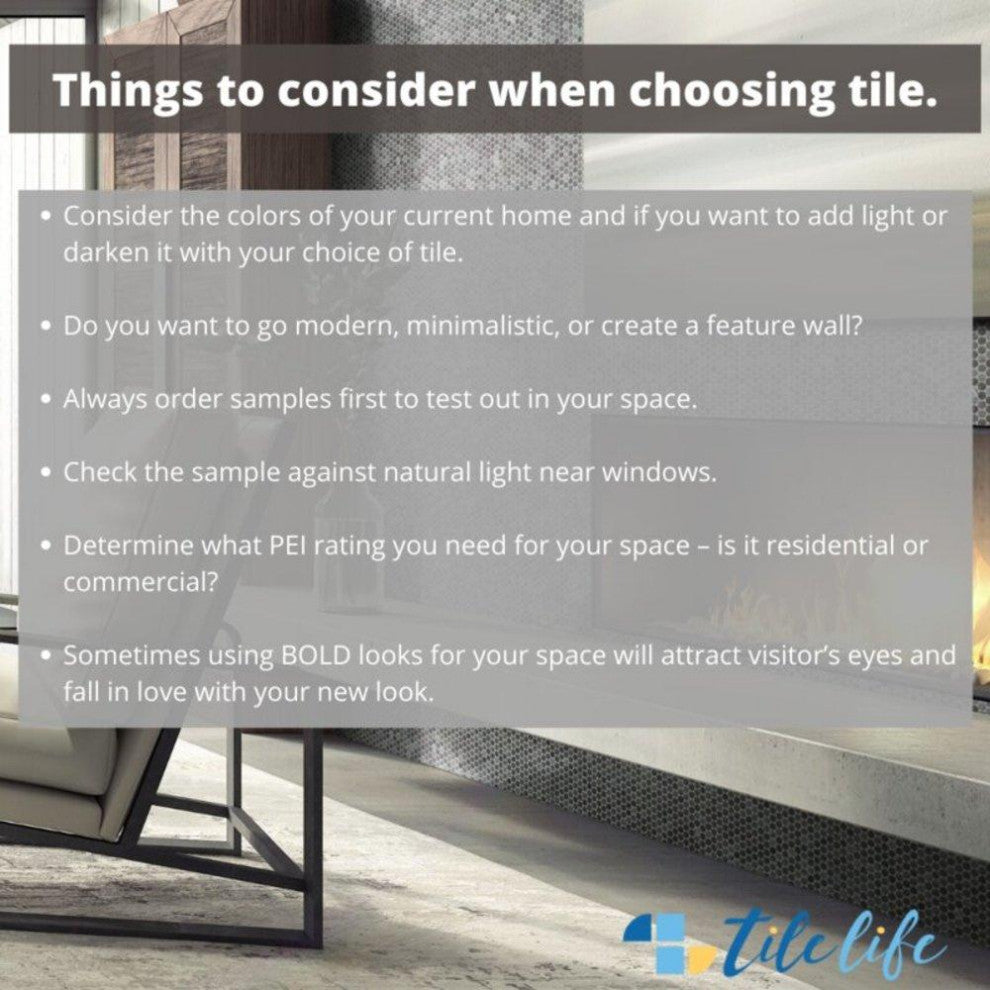 The Tile Life Cosmos Brick 12" x 12" Glass Linear Mosaic Tile Case