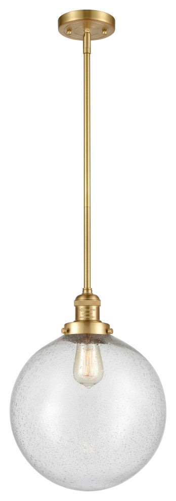 Beacon Mini Pendant, Satin Gold, Seedy