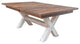 Foster Farmhouse Dining Table, Barnwood, Natural, 42x78