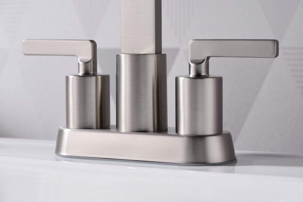 Ultra Faucets UF4681X Two-Handle Bathroom Faucet, Brushed Nickel
