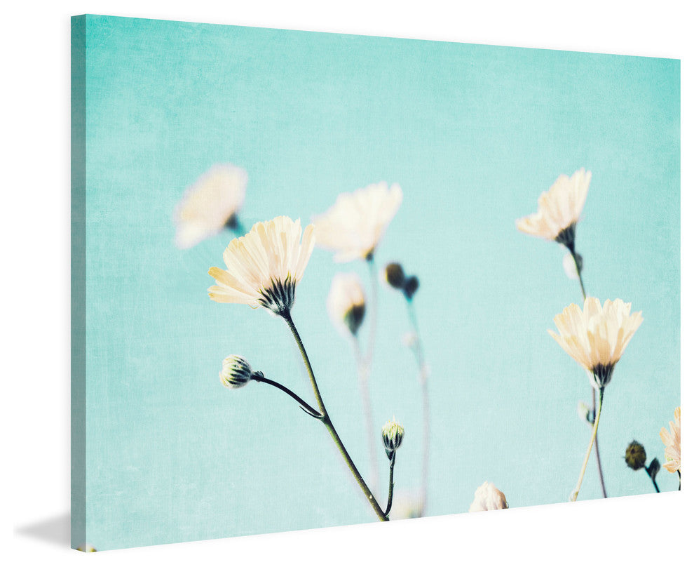 Marmont Hill, "Aqua Breeze" by Morgan Hartley Painting on Wrapped Canvas, 45x30