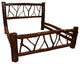 Adirondack Collection Twig Bed, Full