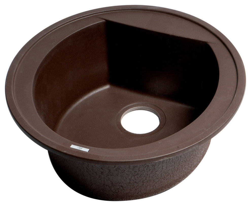 ALFI brand AB2020DI Alfi Trade 20-1/8" Drop In Single Basin - Chocolate