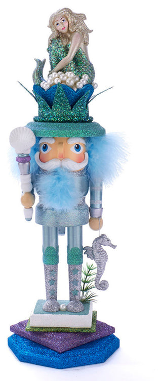 17.5" Hollywood Mermaid King Nutcracker