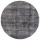 Ahgly Company Indoor Round Mid-Century Modern Area Rugs, 4' Round