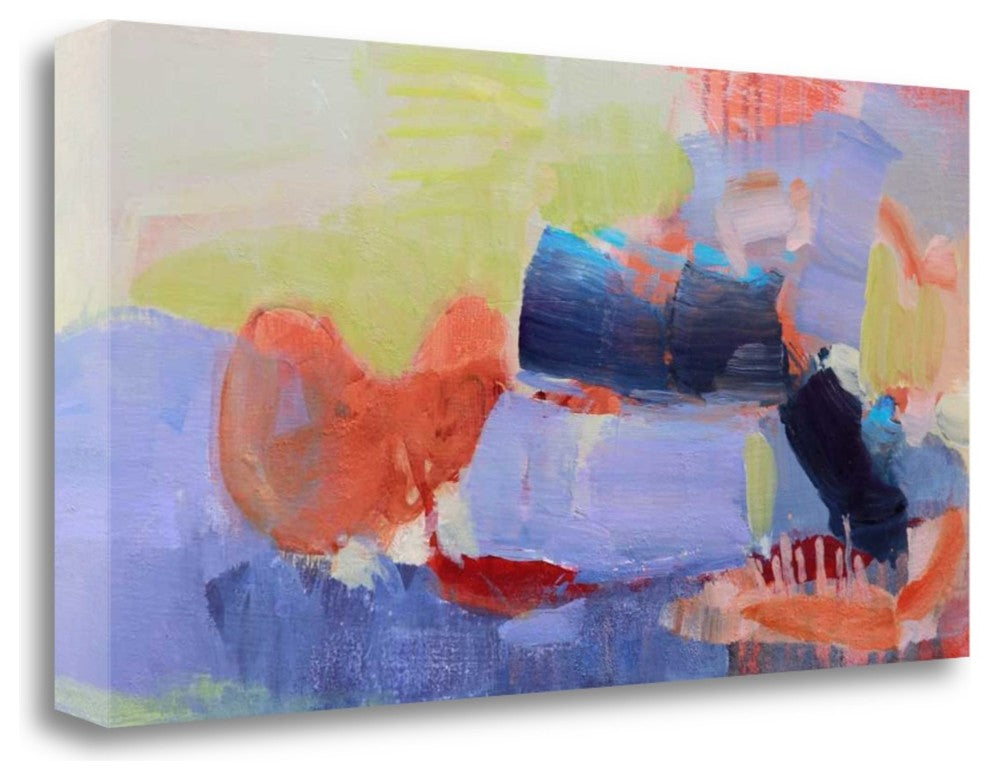 "Fluttering My Way Through 2" By Lina Alattar, Giclee on Gallery Wrap Canvas