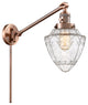 Innovations 237-AC-G664-7 1 Light Swing Arm, Switch, Antique Copper