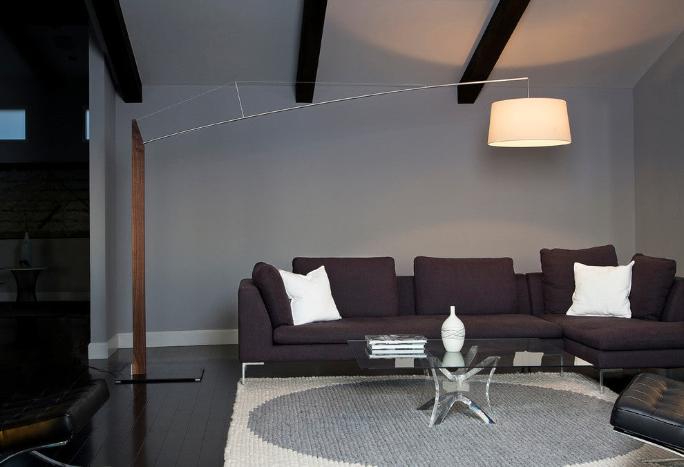 Fons LED Floor Lamp, 10' Boom