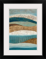"Earth" Black Framed Art Print, 20"x26"x1"