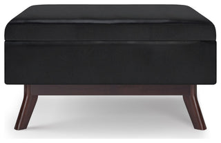 Owen Square Coffee Table Storage Ottoman