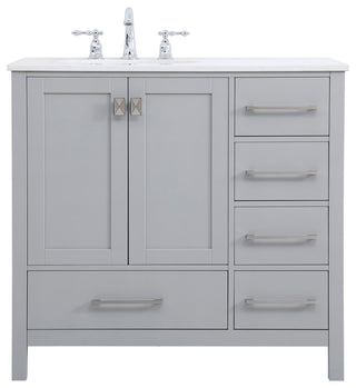 Isabel Grey 36" Single Sink Bathroom Vanity