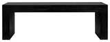 Lazarus Outdoor Bench Black