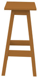 Poly Lumber Bar Stool, Cedar, Bar Height, Square