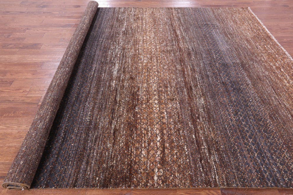 Wool & Silk Handmade Savannah Grass Rug 9' 1" X 11' 11" - Q15962