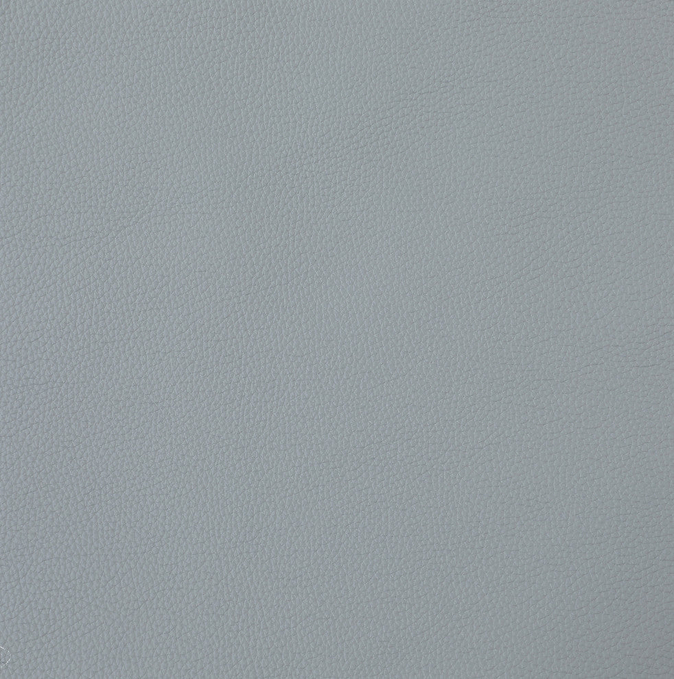 Trento Genuine Italian Leather Modern Sofa Light Blue