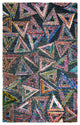 Safavieh Aspen Apn533Y Bohemian Rug, Dark Green and Black, 9'0"x12'0"