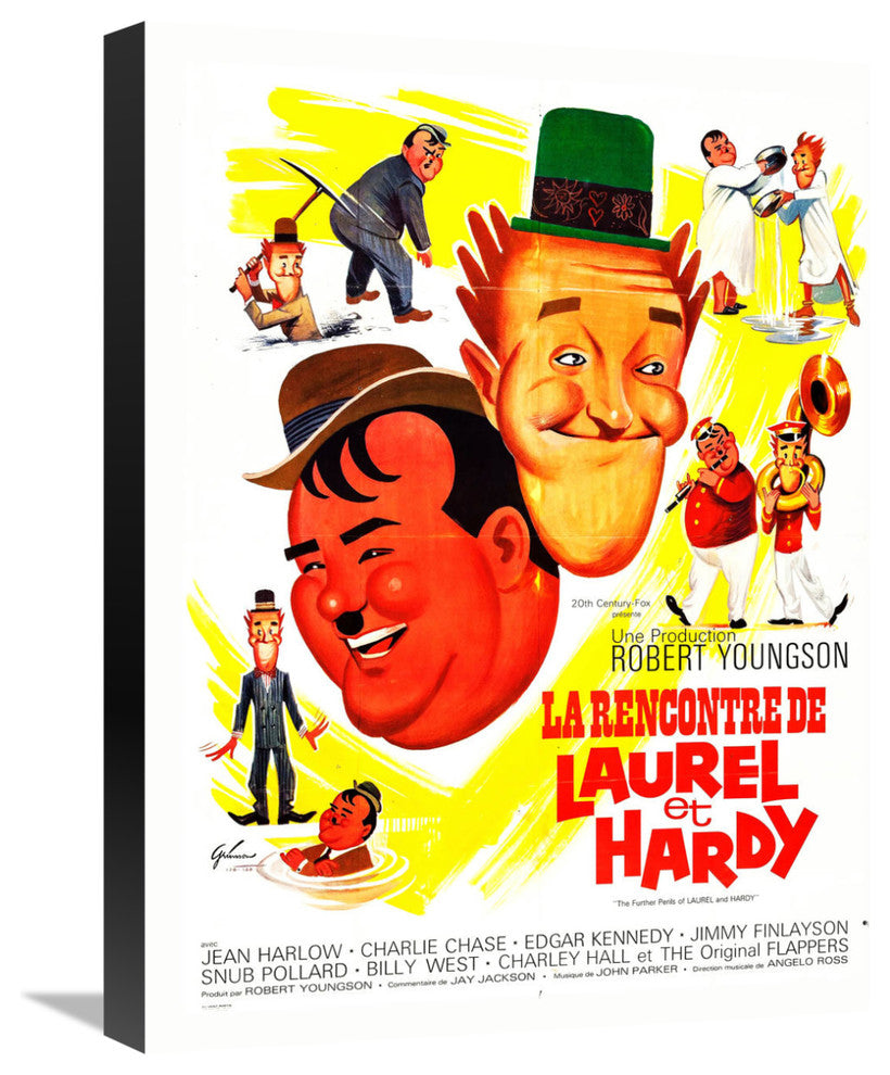 Laurel and Hardy, French,  Further Perils Of Laurel and Hardy, 1931, 01, 17x22
