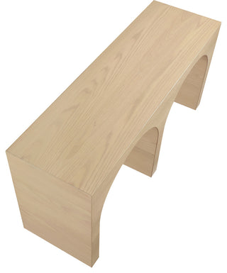 June Black Oak Console Table, Oak, 54" W X 18" D X 30" H