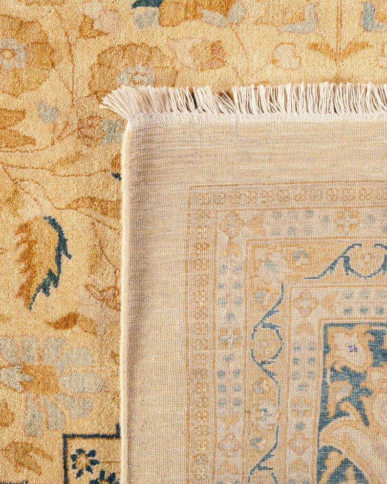 Mckenzie, One-of-a-Kind Hand-Knotted Area Rug Ivory, 10'0"x13'10"