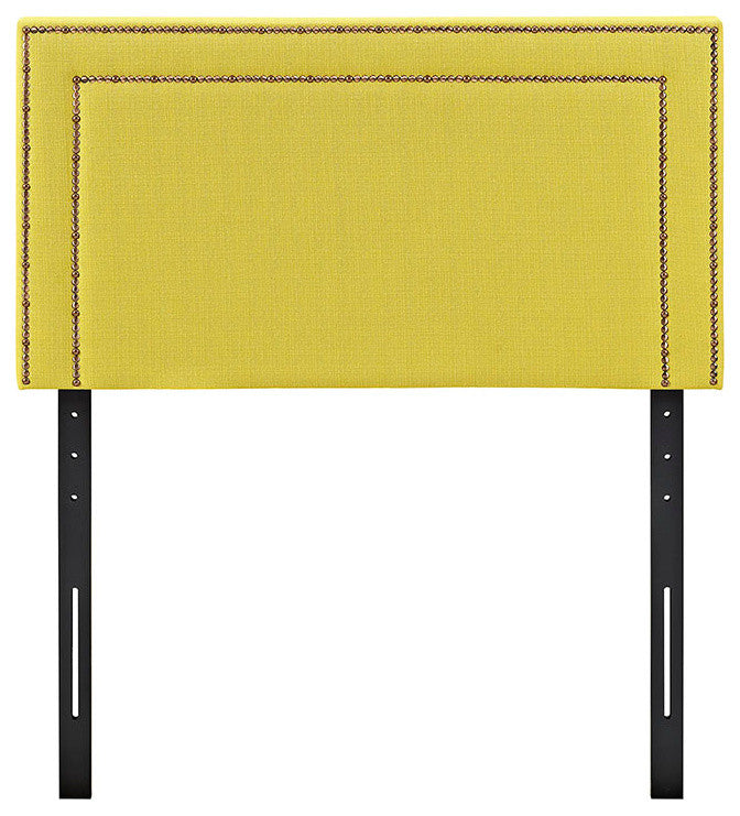 Jessamine Twin Upholstered Fabric Headboard