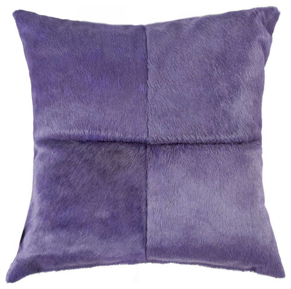 18"x18"x5" Purple Quattro Pillow