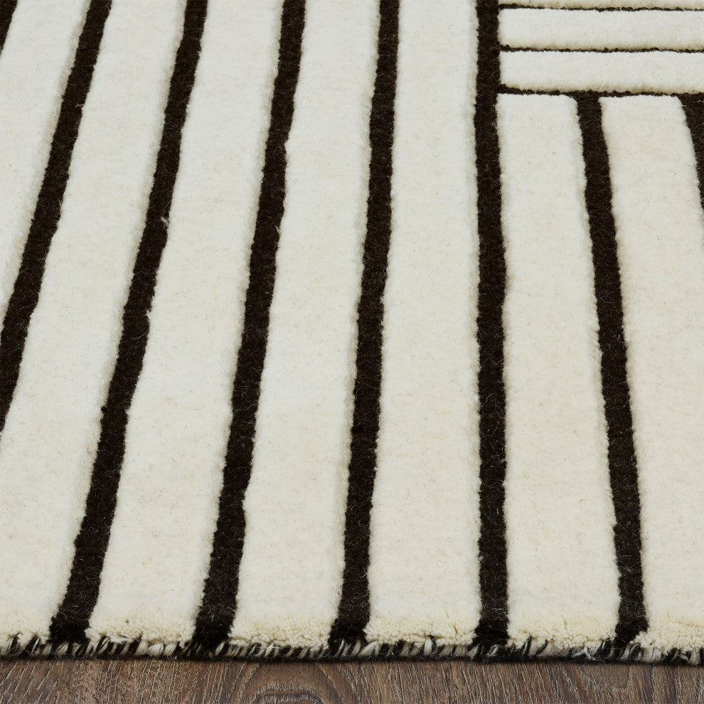 Arctica 9'10" X 13'1" Ft Hand Tufted Indoor Rug