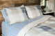 Beige Plaid Duvet Cover Set Set